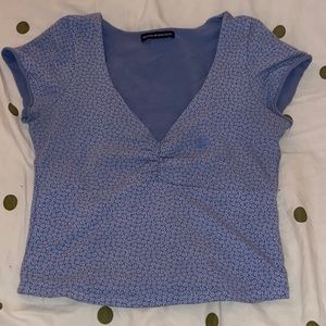 Blue brandy Melville shirt